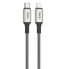 Кабель Type-C - Lightning 1 м PD 20W серый Hoco X66